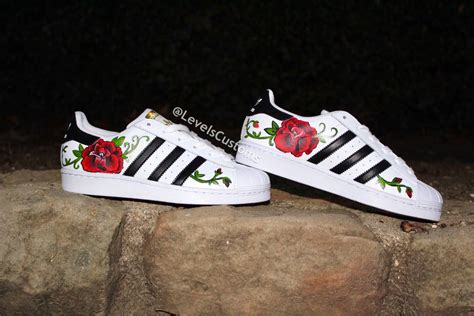 Rose Custom Adidas | Etsy | Custom adidas superstar, Custom adidas shoes, Adidas shoes outlet