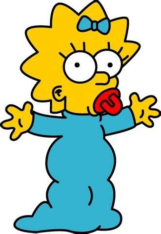 Maggie Simpson - Manualidades Isabel Alcaraz