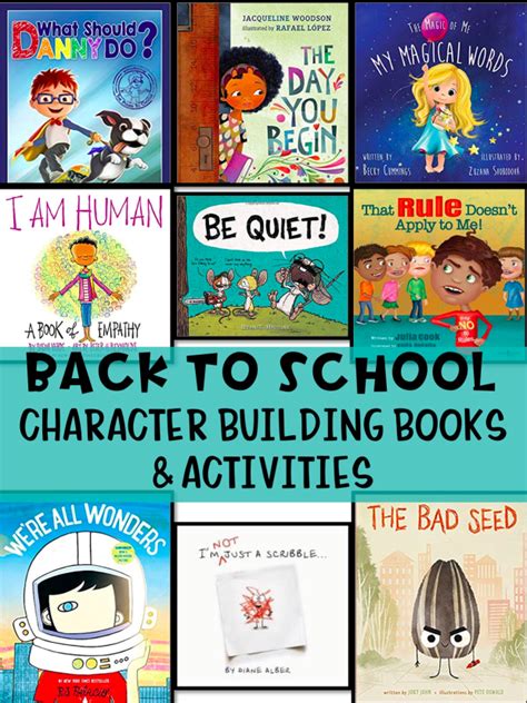 Back to School Character Building Books & Activities - Super Teacher Girl