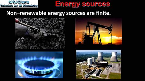 Non Renewable Energy Sources - Energy Choices