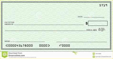 Large Fake Check Template Free Of Blank Check Template – 30 Free Word Psd Pdf & Vector ...