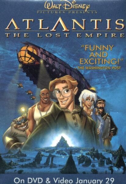 Atlantis: The Lost Empire (2001) - Poster US - 412*598px