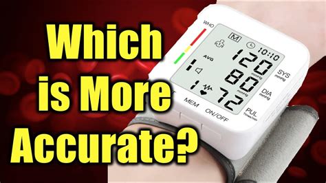 Wrist or Arm Blood Pressure Monitors: Which is More Accurate? - YouTube