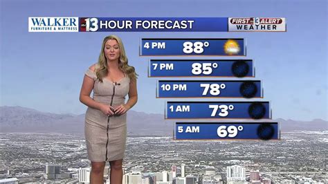 Las Vegas weather, 13 hour forecast at 3 pm - YouTube