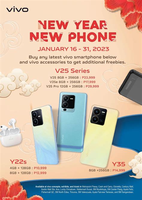 Celebrate 2023 with vivo smartphones and get exclusive freebies at vivo ...