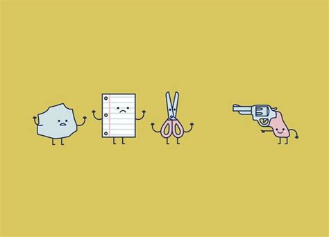 Rock, Paper, Scissors, Shoot! | Funny wallpapers, Funny phone wallpaper ...