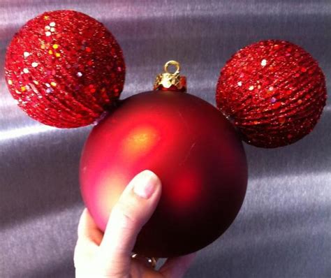 DIY Disney - Mickey Christmas Ornaments Part 1 - Living a Disney ...