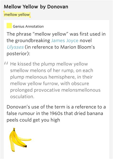 Mellow yellow – Mellow Yellow by Donovan