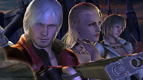 Online crop | HD wallpaper: Devil May Cry, Devil May Cry 4, Lady (Devil May Cry), Trish ...