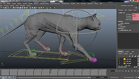 Maya | Animating a Quadruped Walk Cycle - Lesterbanks