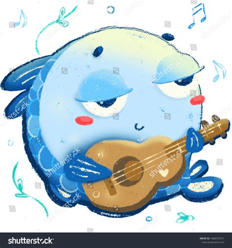 421 Fish playing guitar Images, Stock Photos & Vectors | Shutterstock