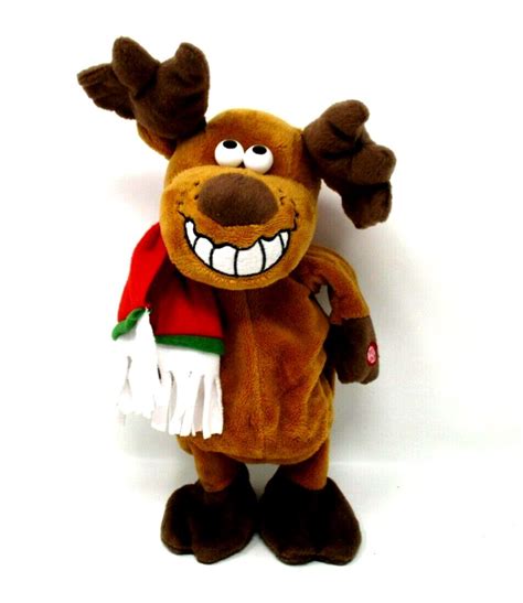 Christmas Words, Christmas Reindeer, See Videos, Flea Market, Singing, Plush, Teddy Bear, Dance ...