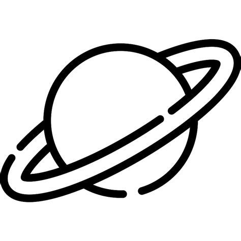 Planet Saturn Vector SVG Icon (2) - SVG Repo Free SVG Icons