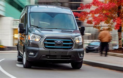 The new 2022 Ford E-Transit electric van | Gray Bookmarks