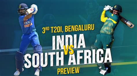 India v South Africa, 3rd T20I: Preview - YouTube