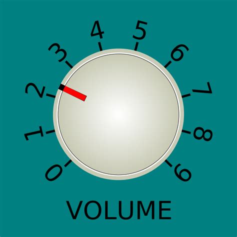 Volume Dial Clip Art Image - ClipSafari