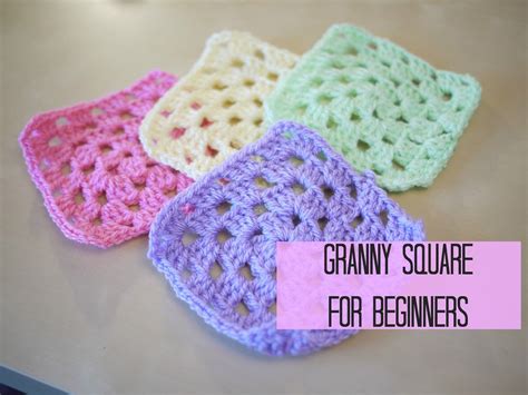 written instructions Crochet Granny Square tutorial | Bella Coco ...