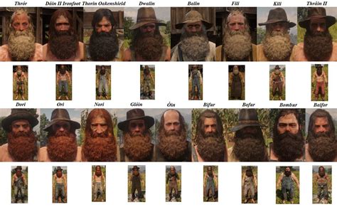 The Hobbit - Also The Dwarf Characters In The Book : r/reddeadfashion