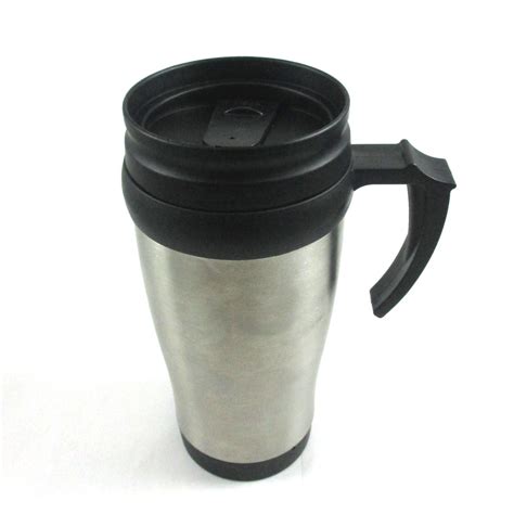 Stainless Steel Insulated Double Wall Travel Coffee Mug Cup 14 Oz ...