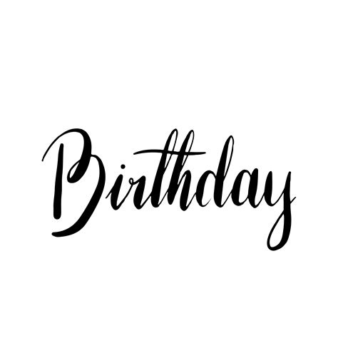 Happy Birthday typography style vector - Download Free Vectors, Clipart ...