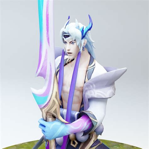 Spirit Blossom YONE from League Of Legends - 3D Model by vipkat