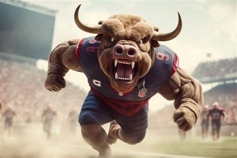 Every NFL Mascot Re-Imagined by AI - New Arena