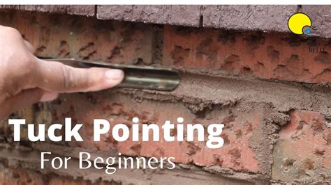 Tuck Pointing for Beginners A - Z - YouTube