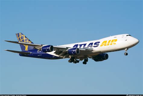 N863GT Atlas Air Boeing 747-8F Photo by freesky - Korea Aero Photos ...