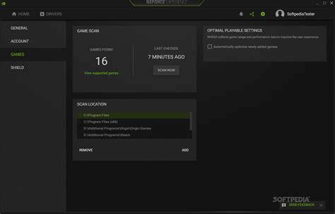 NVIDIA GeForce Experience 3.23.0.74 - Windows Free Download