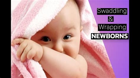 Swaddling a Newborn Baby - YouTube