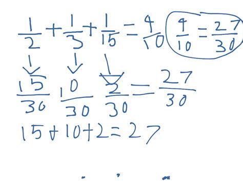 ShowMe - Egyptian fractions