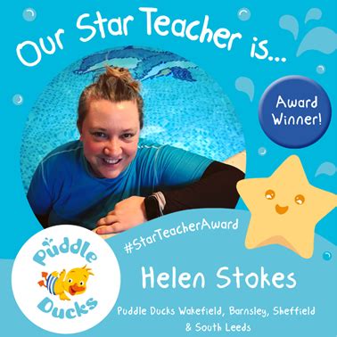 CONGRATULATIONS to our Star Teacher Award Winner | Puddle Ducks