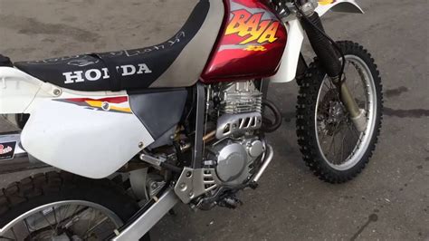 B7086 Honda XR250 Baja - YouTube