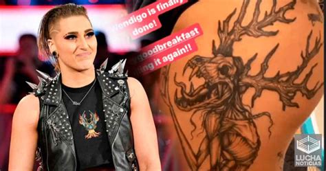 Rhea Ripley se hace un nuevo tatuaje y es realmente alucinante - Lucha ...