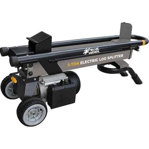 Blue Hawk 5-Ton Electric Log Splitter in the Hydraulic Electric Log ...