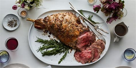 Leg of Lamb with Garlic and Rosemary recipe | Epicurious.com