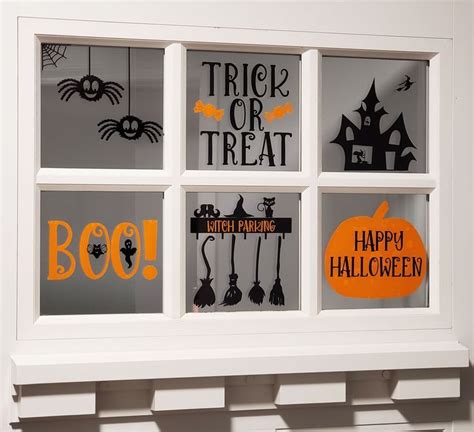 Halloween Window Clings - Six Little Ducks - | Diy halloween ...