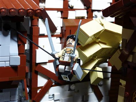 LEGO Shingeki no Kyojin (Attack on Titan) by Stormbringer