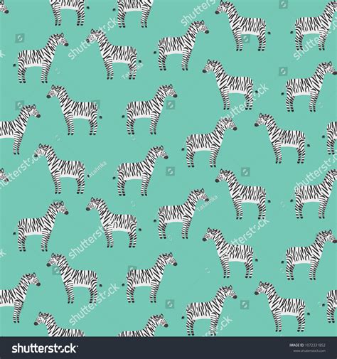 Cute Cartoon Black White Smiling Zebras: เวกเตอร์สต็อก (ปลอดค่าลิขสิทธิ์) 1072331852 | Shutterstock