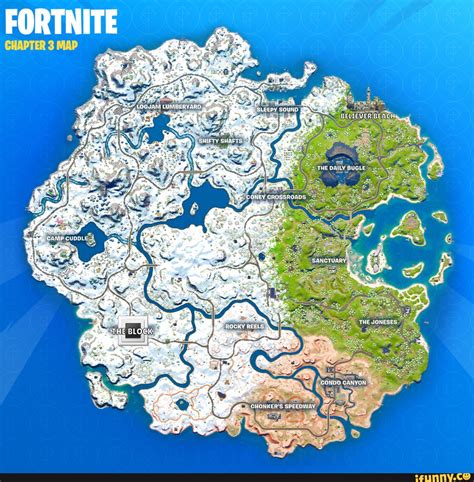 FORTNITE CHAPTER 3 MAP SANCTUARY] ROCKY REELS) - iFunny