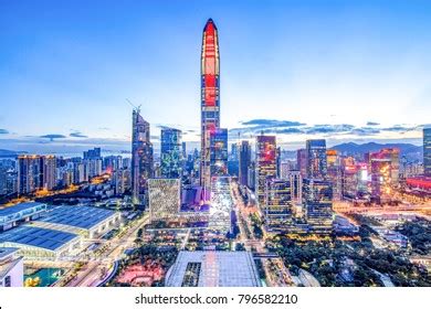 Shenzhen Safe Skyline Stock Photo 796582210 | Shutterstock