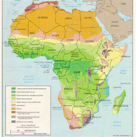 Climate Zones | Africa map, Africa, African map