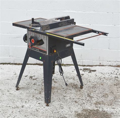 Craftsman 9 inch table saw model 113.242721 3758-40 | eBay