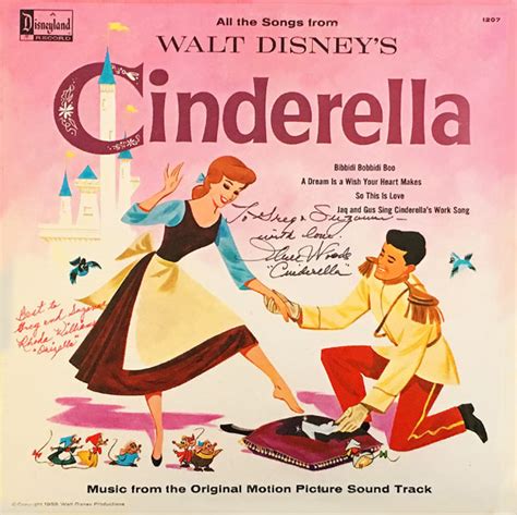 Walt Disney’s “Cinderella” Soundtrack on Records