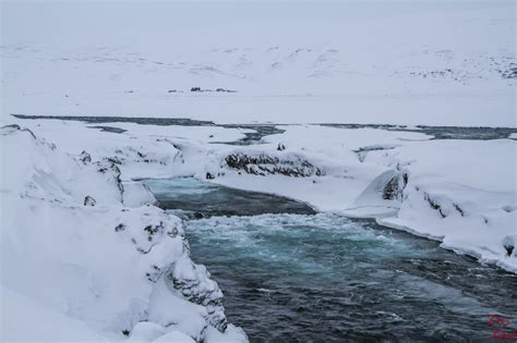 Godafoss in Winter (Iceland) - Tips + Photos of waterfall