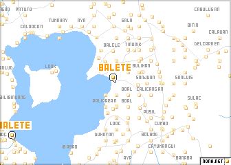 Balete (Philippines) map - nona.net