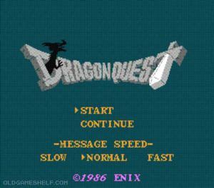 Play Dragon Quest NES Online