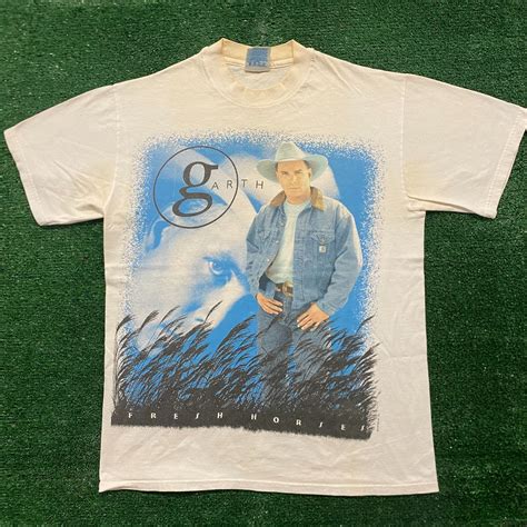 Vintage Vintage 90s Essential Garth Brooks Fresh Horses Tour T-Shirt | Grailed