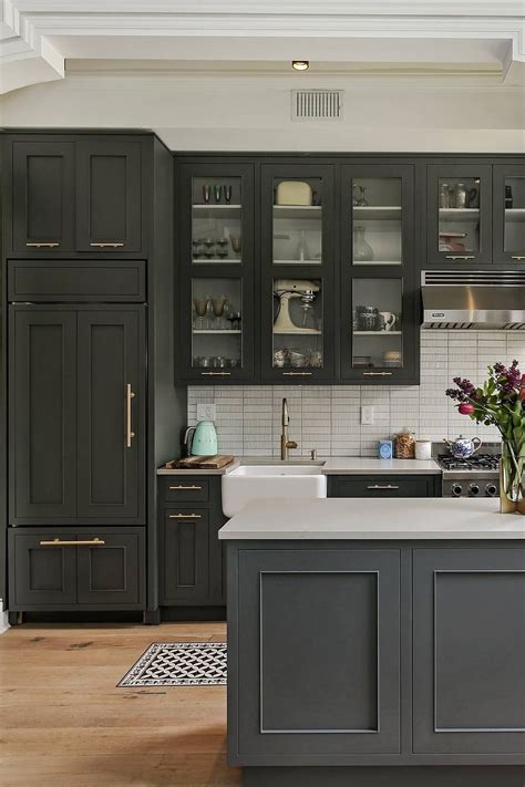 34 + Charcoal Gray Kitchen Cabinets ( Dark or Light) | Countertopsnews ...