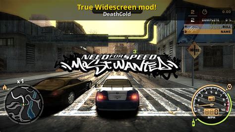 True Widescreen mod! [Need for Speed: Most Wanted (2005)] [Mods]